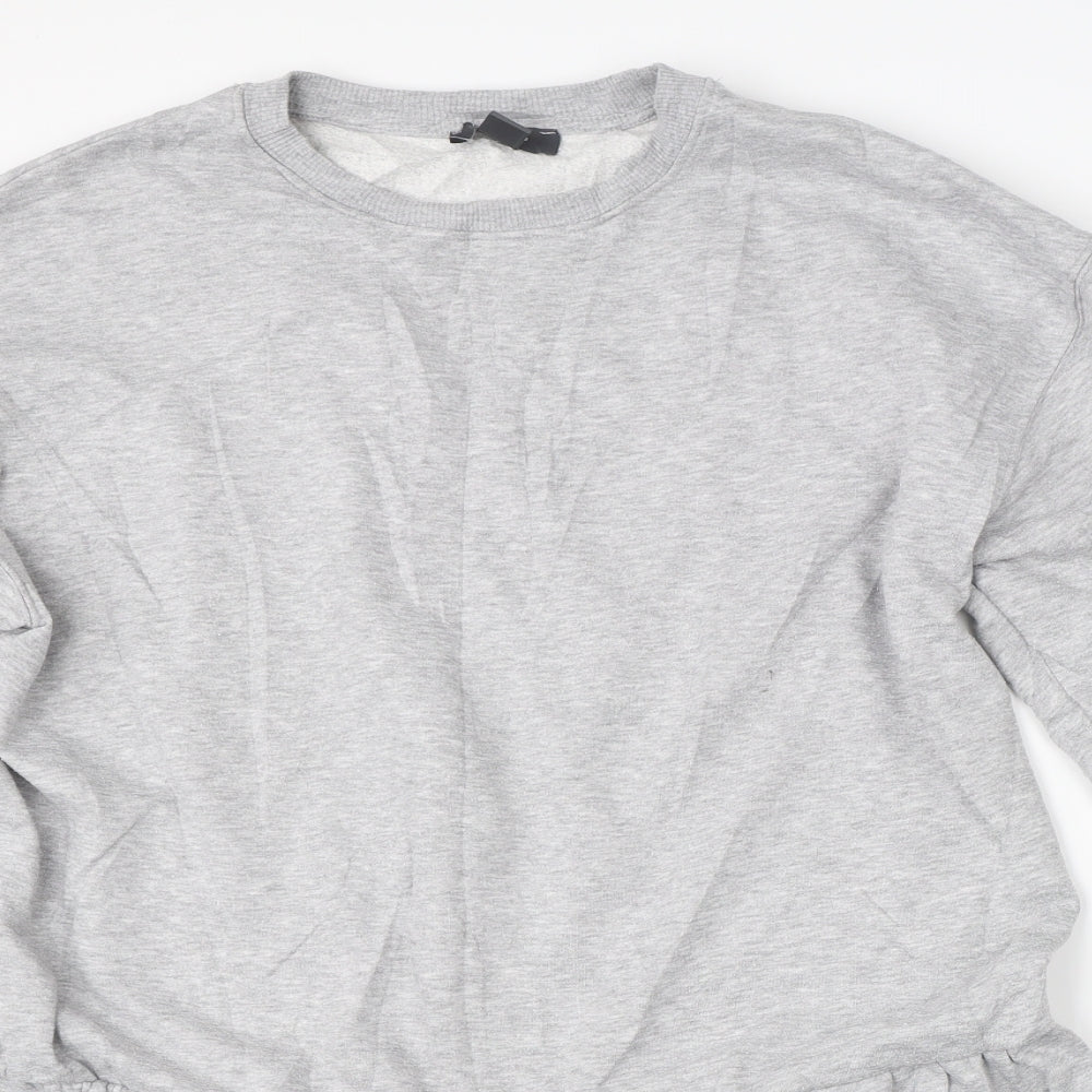 Primark Womens Grey   Jumper Dress  Size S