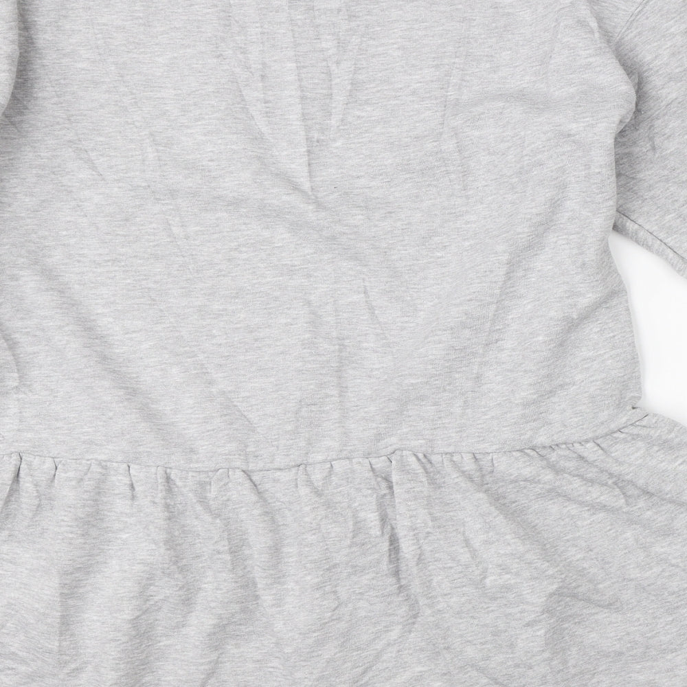 Primark Womens Grey   Jumper Dress  Size S