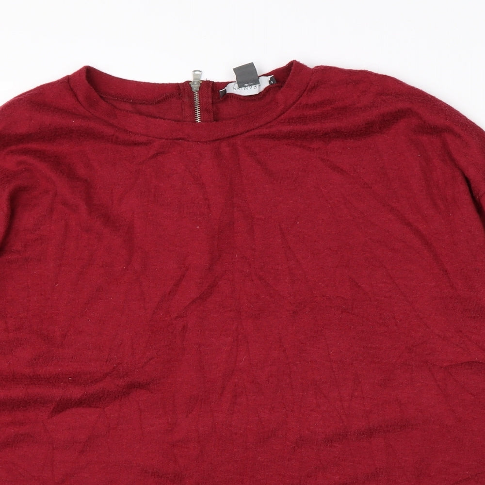 Primark Womens Red   Pullover Jumper Size M
