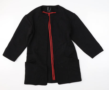 Womens UK Size 8 Preworn Black Jacket