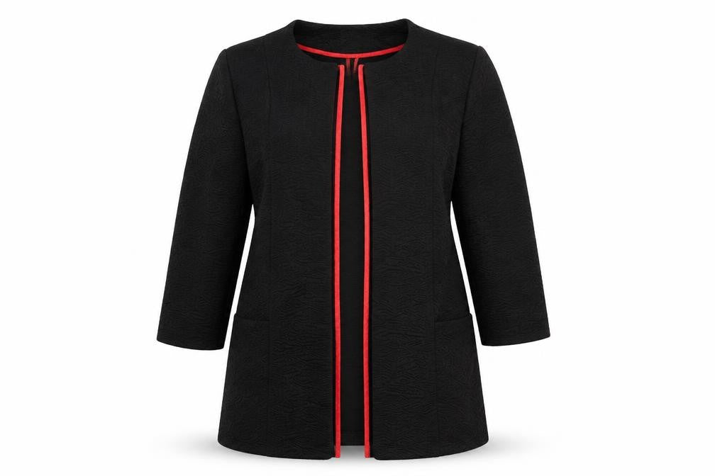 Womens UK Size 8 Preworn Black Jacket