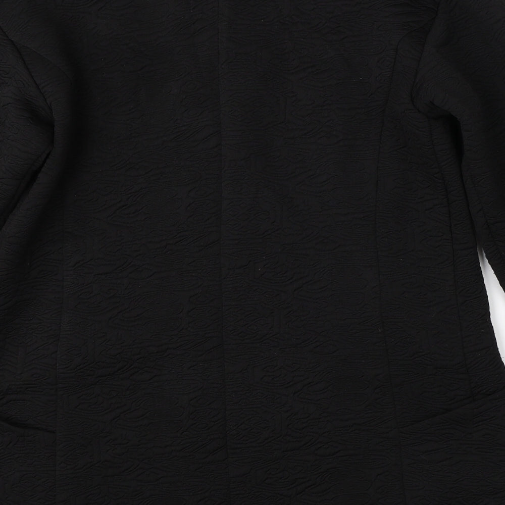 Womens UK Size 8 Preworn Black Jacket