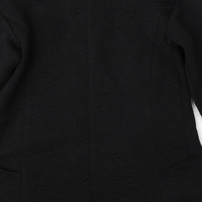 Womens UK Size 8 Preworn Black Jacket