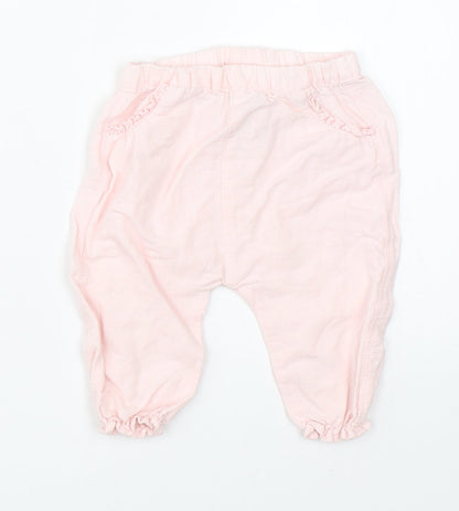 NEXT Girls Pink    Pyjama Pants Size 3-6 Months