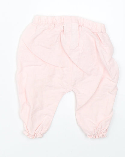 NEXT Girls Pink    Pyjama Pants Size 3-6 Months