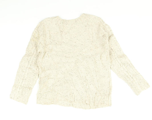 Arizona Jeans Womens Beige   Pullover Jumper Size M