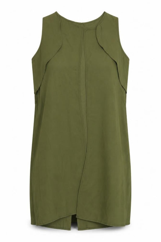 Womens UK Size 8 Influence Green  Blouse