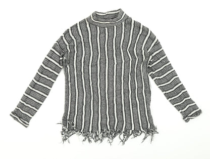 Womens UK Size 10 Topshop Multicoloured Pullover Jumper