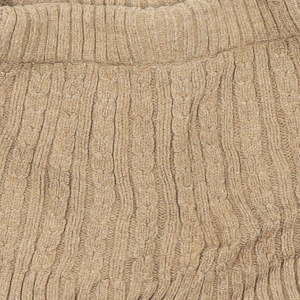 Preworn  Brown   Mini Skirt Size 9-12 Months