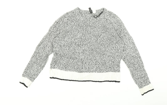 Womens UK Size S H&M Multicoloured Pullover Jumper