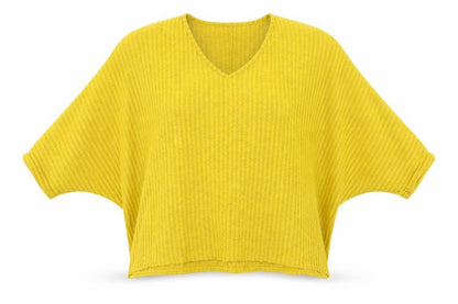Womens UK Size M new look Yellow Pullover Jumper