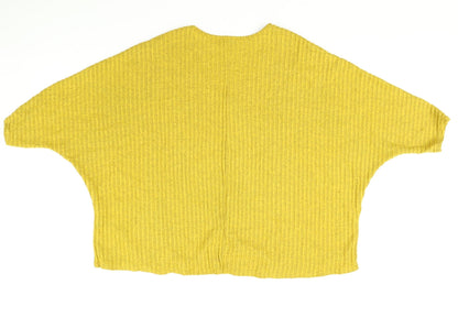 Womens UK Size M new look Yellow Pullover Jumper