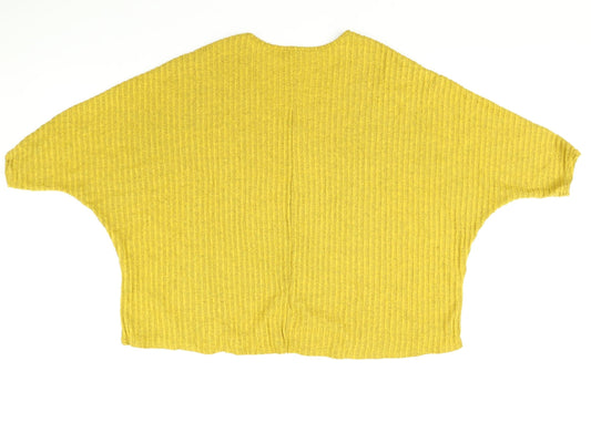 Womens UK Size M new look Yellow Pullover Jumper