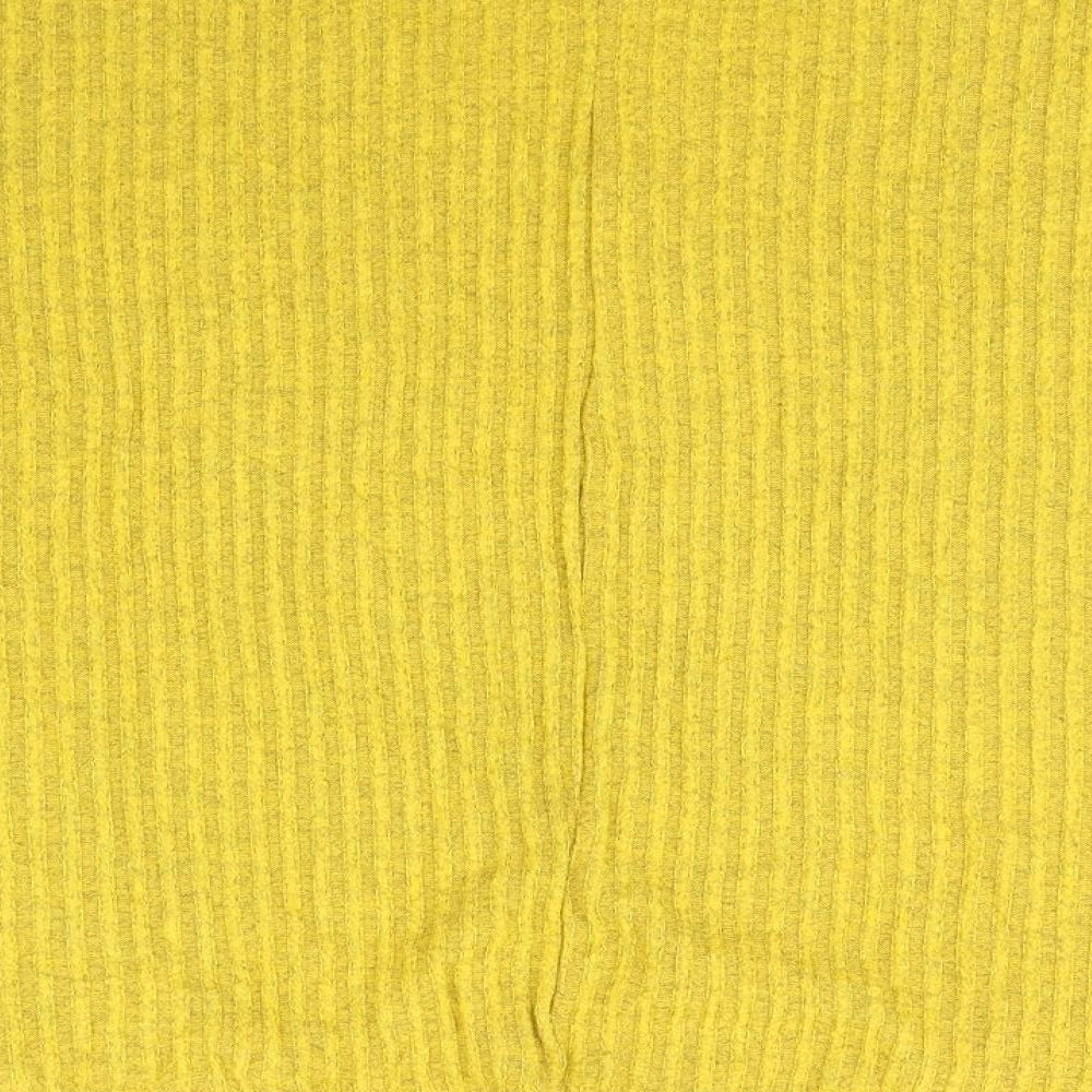 Womens UK Size M new look Yellow Pullover Jumper