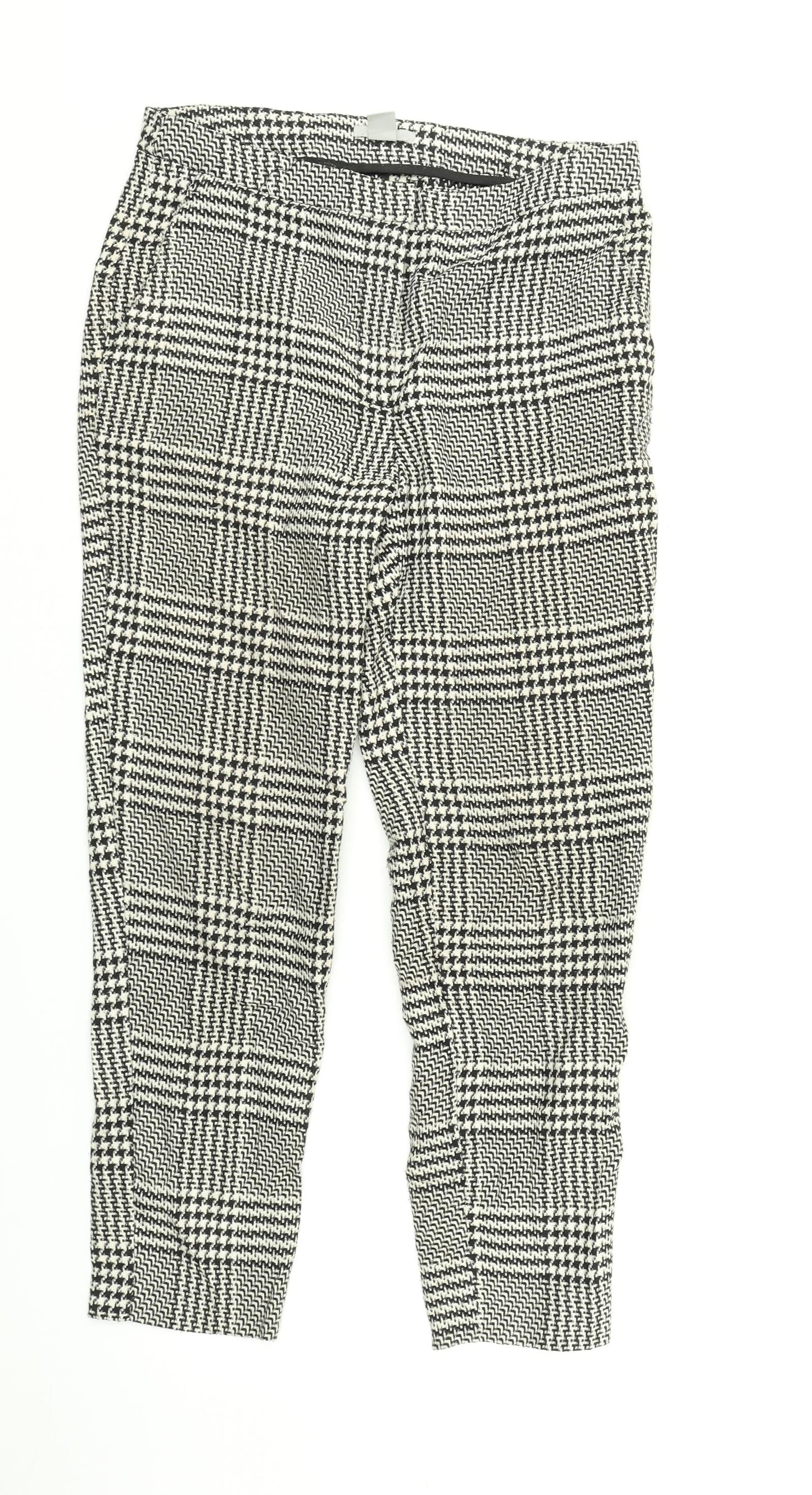 Womens UK Size 10 H&M Regular Fit  Multicoloured Trousers