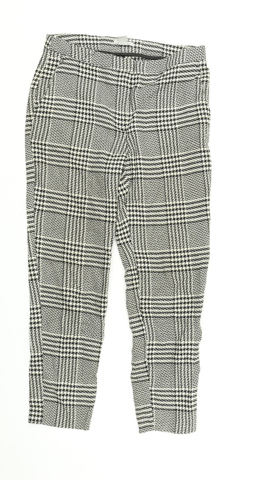 Womens UK Size 10 H&M Regular Fit  Multicoloured Trousers