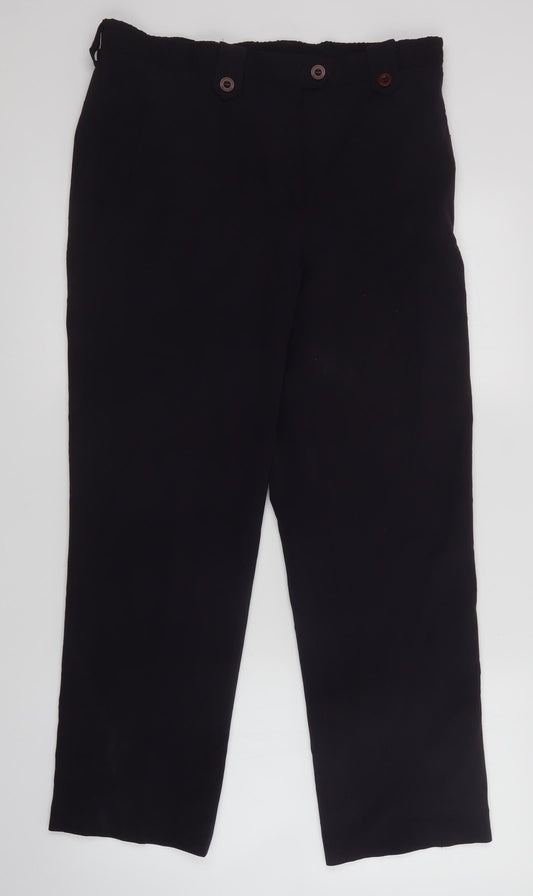 Womens UK Size 12 wichele Regular Fit  Purple Trousers
