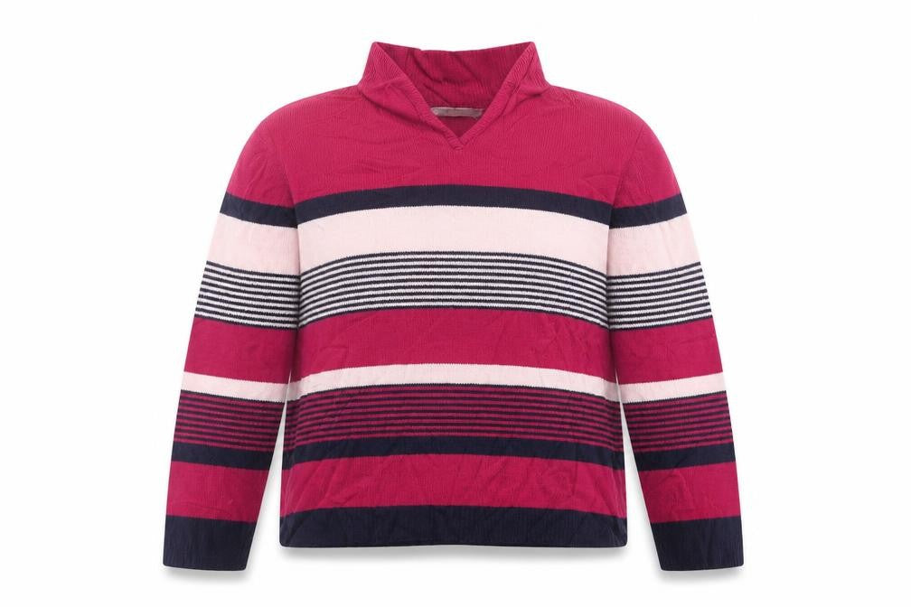 Womens UK Size L EWM Multicoloured Pullover Jumper
