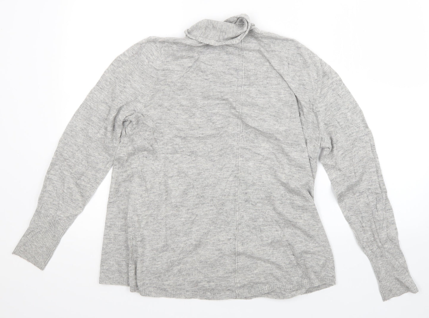 Womens UK Size 14 M&Co Grey Cardigan Jumper