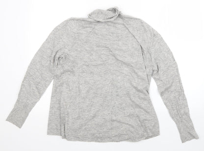 Womens UK Size 14 M&Co Grey Cardigan Jumper