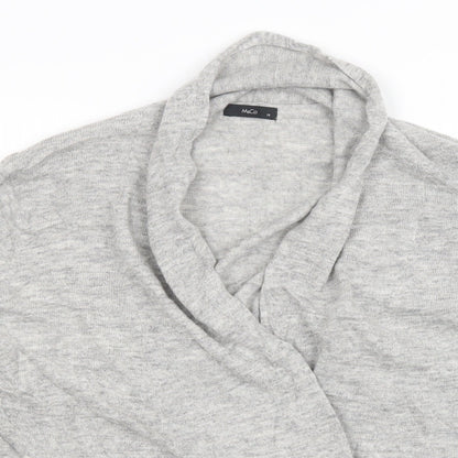 Womens UK Size 14 M&Co Grey Cardigan Jumper