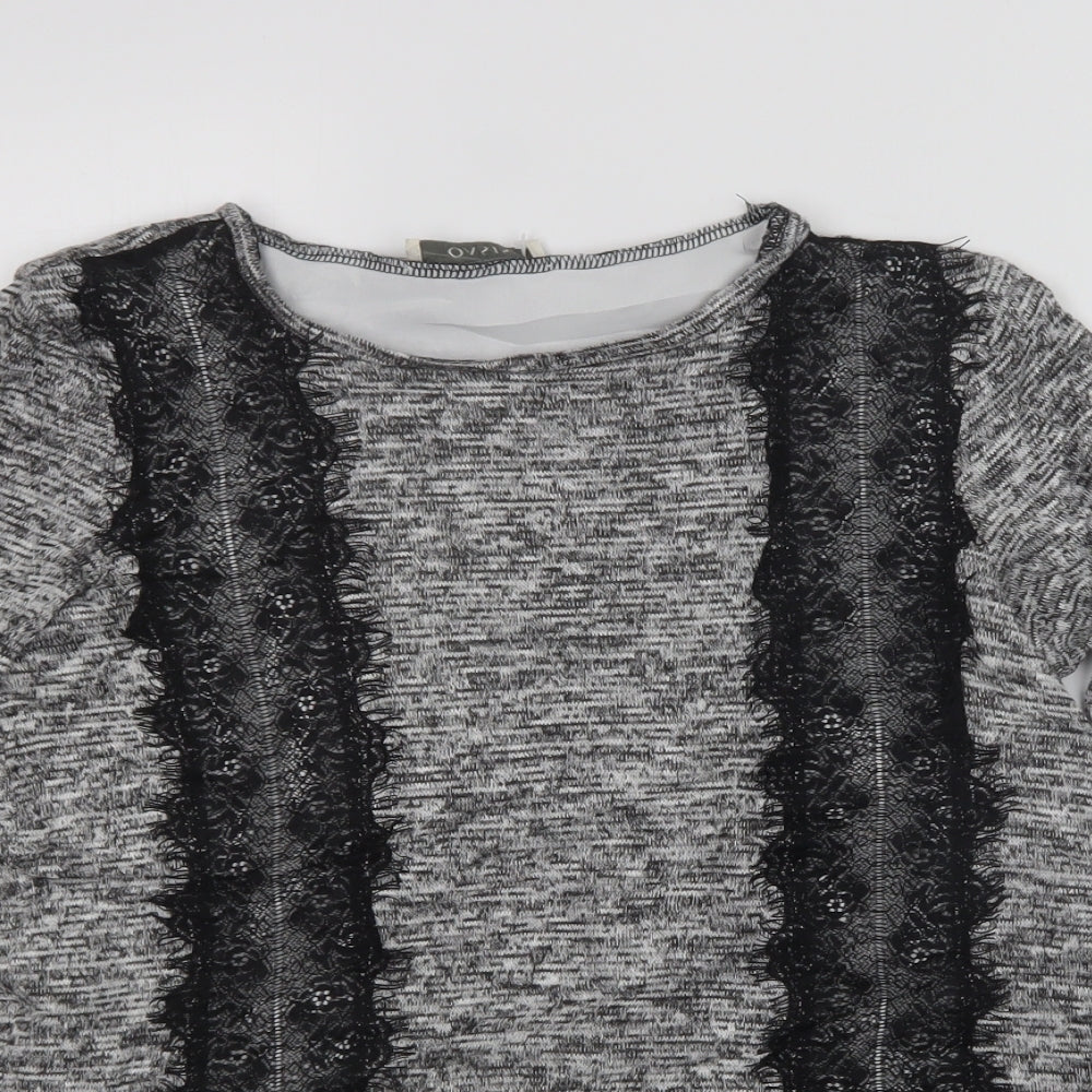 Womens UK Size XS Oasis Multicoloured Pullover Jumper