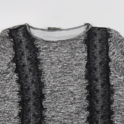 Womens UK Size XS Oasis Multicoloured Pullover Jumper