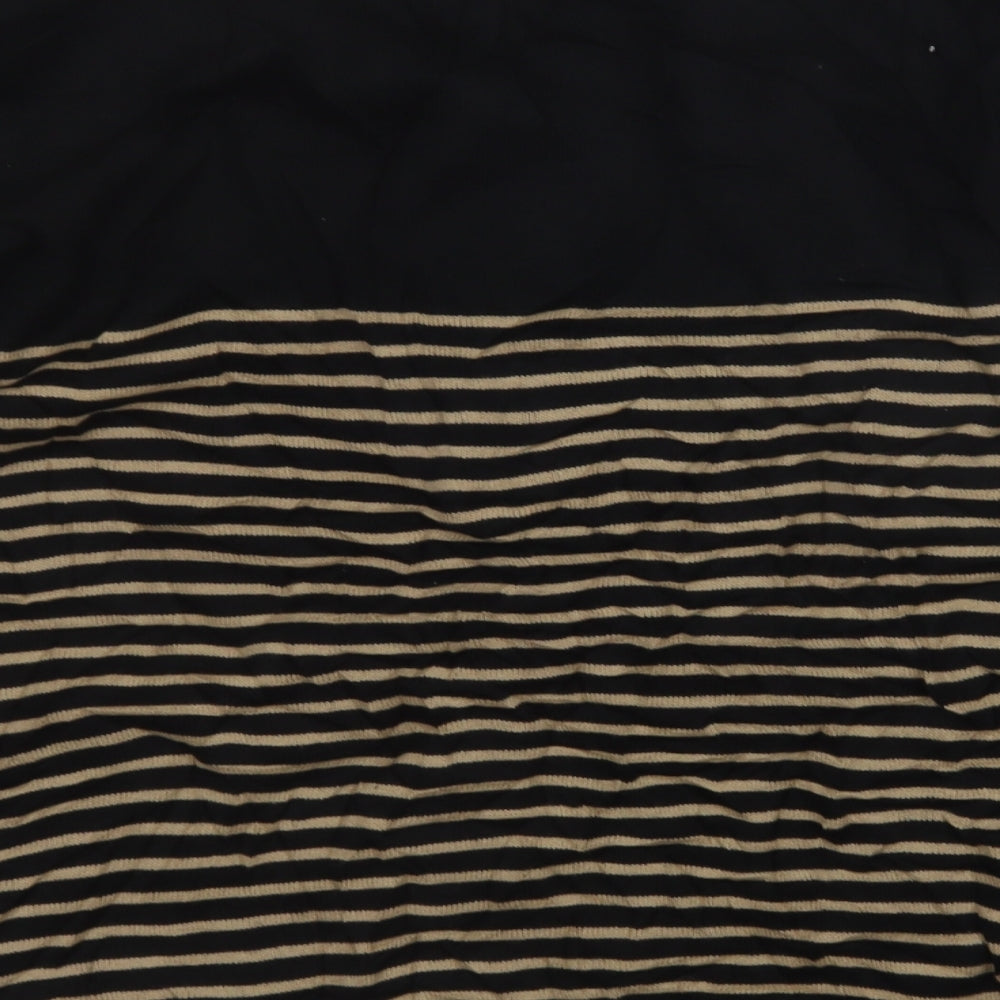 EWM Womens Multicoloured Striped  Cardigan Jumper Size M