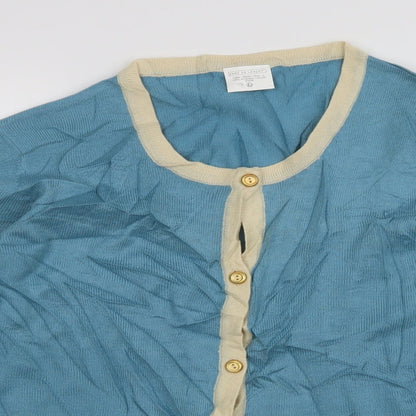 Womens UK Size L anne de lancay Multicoloured Cardigan Jumper