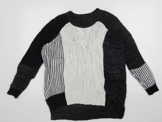 River Island Womens Multicoloured   Pullover Jumper Size 8