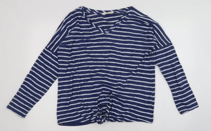George Womens Multicoloured Striped  Pullover Jumper Size 14