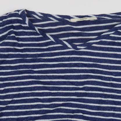 George Womens Multicoloured Striped  Pullover Jumper Size 14
