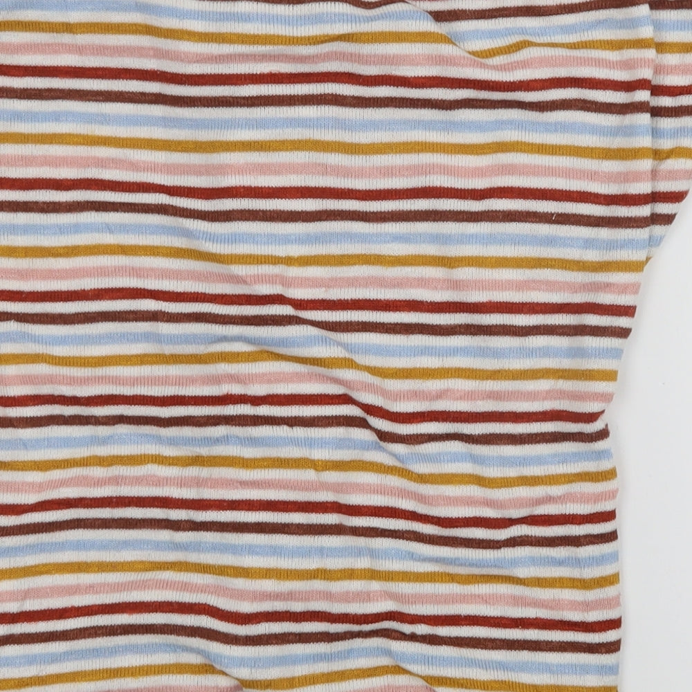 Womens UK Size S New Look Multicoloured Pullover Jumper