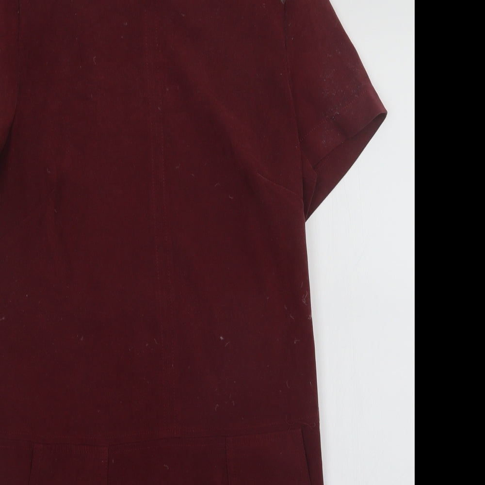 George Womens Red   A-Line  Size 10