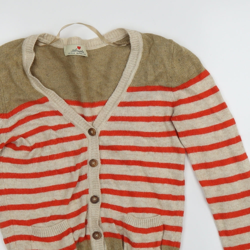 Womens UK Size 6 Atmosphere Multicoloured Cardigan Jumper