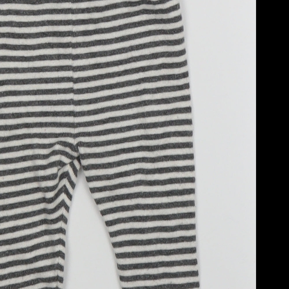 Billie Girls Multicoloured Striped  Sweatpants Trousers Size 3-6 Months