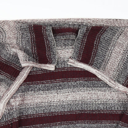 Charlotte Russe Womens Multicoloured Striped  Cardigan Jumper Size XL
