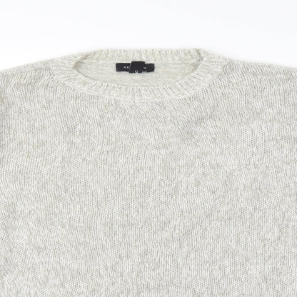 Womens UK Size S New Look Grey Pullover Jumper