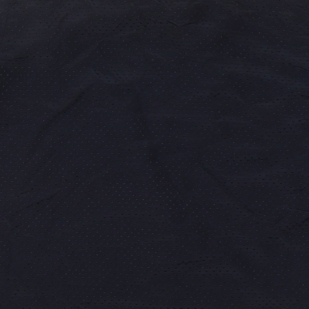 Womens UK Size M Mango Blue Basic Blouse