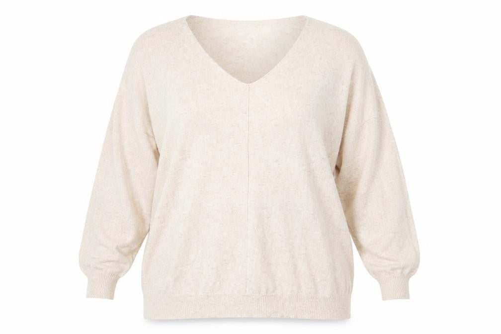Womens UK Size L Atmosphere Beige Pullover Jumper