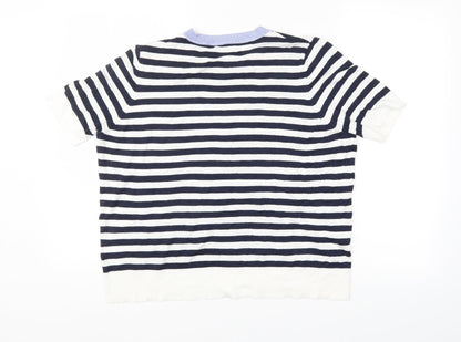 Womens UK Size 16 M&S Multicoloured Pullover Jumper