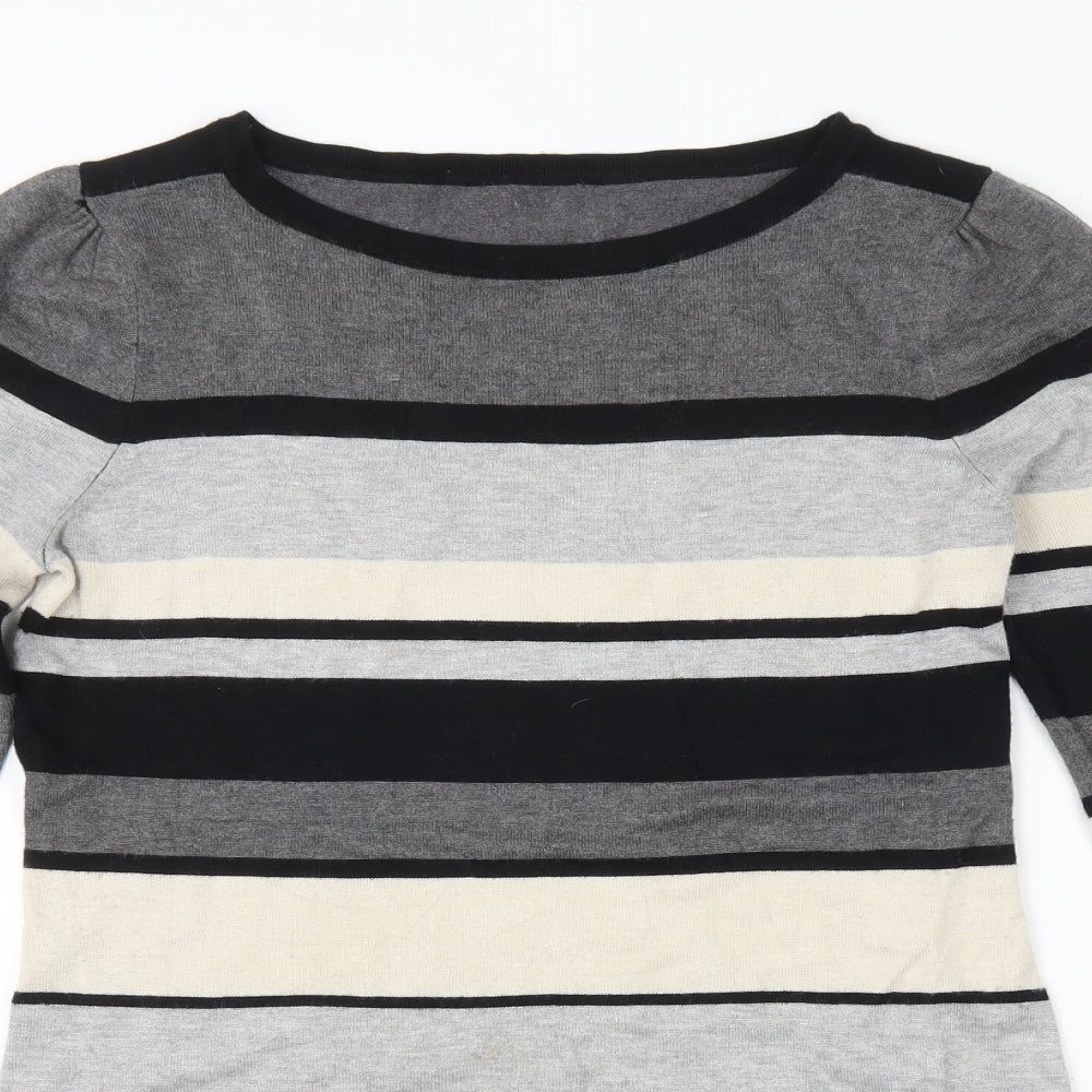 Womens UK Size M M&Co. Multicoloured Pullover Jumper