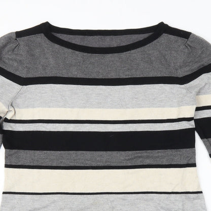 Womens UK Size M M&Co. Multicoloured Pullover Jumper