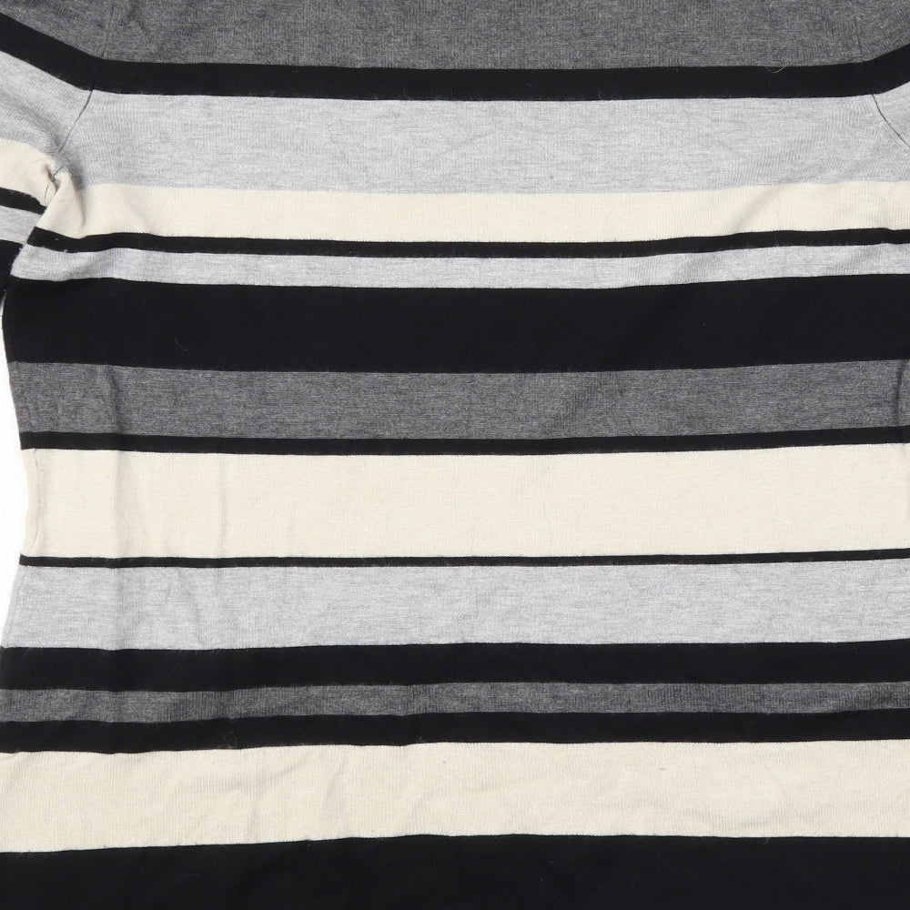 Womens UK Size M M&Co. Multicoloured Pullover Jumper