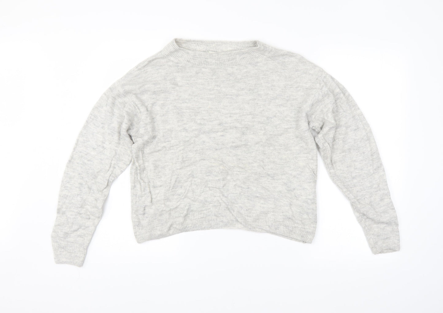 Womens UK Size XS H&M Grey Pullover Jumper