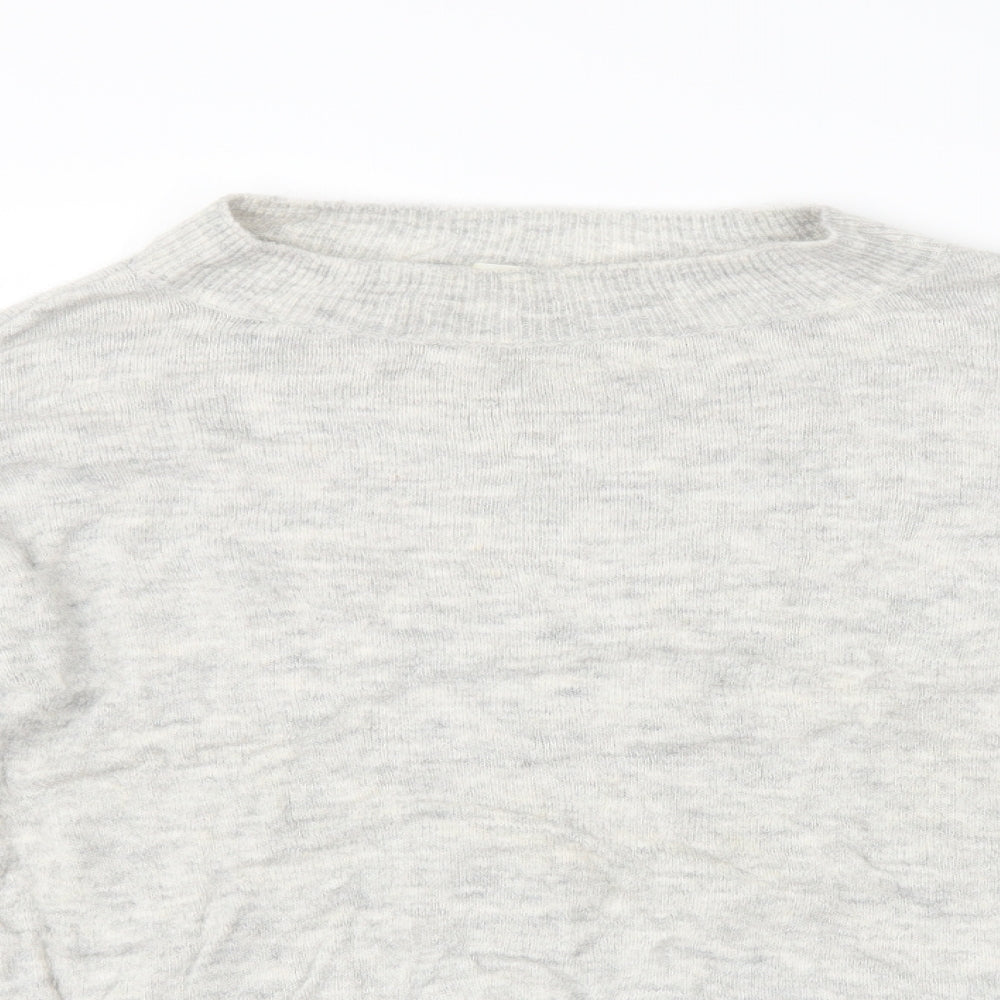 Womens UK Size XS H&M Grey Pullover Jumper