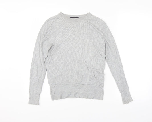 Womens UK Size 12 M&S Grey Pullover Jumper