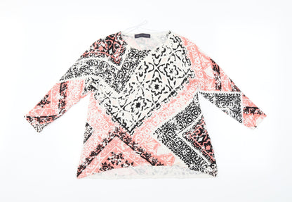 Womens UK Size 10 M&S Multicoloured Pullover Jumper