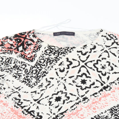 Womens UK Size 10 M&S Multicoloured Pullover Jumper
