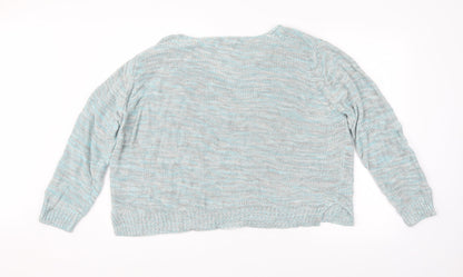 Papaya Womens Multicoloured   Pullover Jumper Size XL